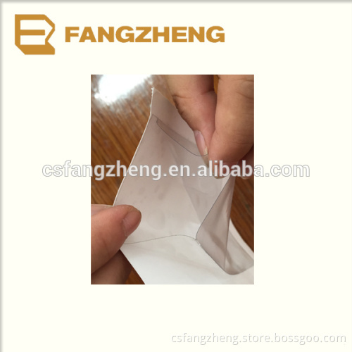 High quality full color printing destructive glue pvc blanket packing bag